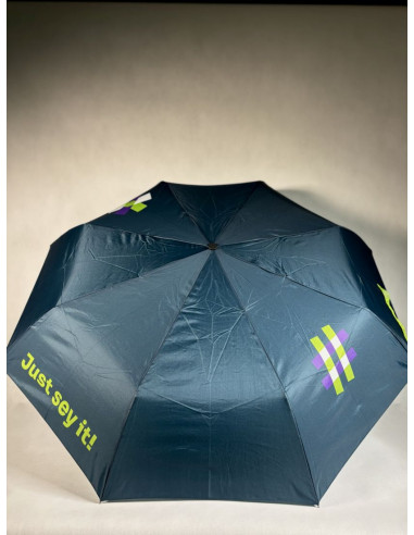Pongee foldable umbrella